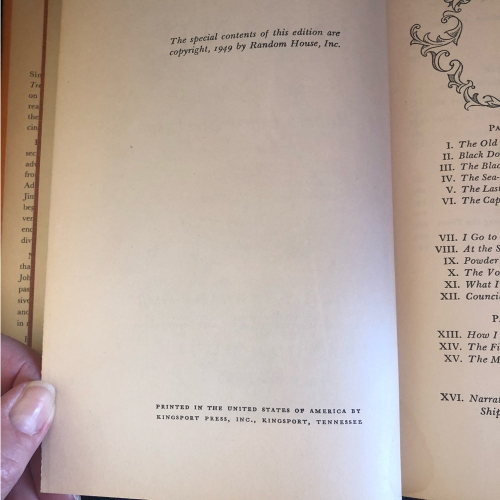 Vintage Treasure Island Hardcover by Robert Louis Stevenson 1949 - USA - Picture 4 of 10